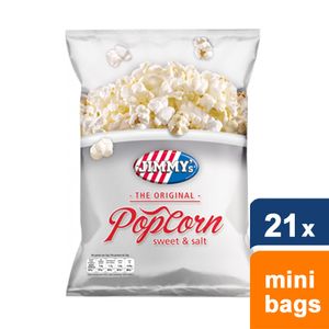 Jimmy's - Popcorn Süß & Salz - 21 mini beutel
