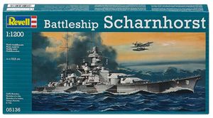 Revell Modellbausatz Battleship Scharnhorst 1:1200