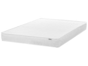 BELIANI Taschenfederkernmatratze Hart 140 x 200 cm Memory Foam Füllung 7 Zonen Matratze für Bett Schlafzimmer Modern