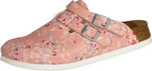 Birkenstock Kay SL Pantolette Flower Field Rose schmale Weite Gr. 39 Birkenstock Kay SL Pantolette Flower Field Rose schmale Weite Gr. 39
