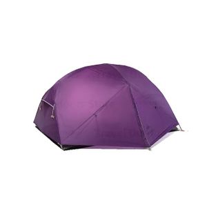 Outdoorový kempinkový stan, voděodolný, ultralehký, 20D Purple