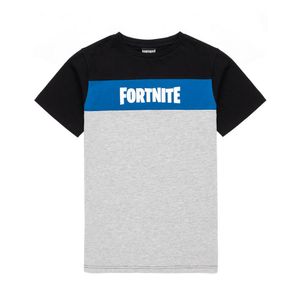 Fortnite - T-Shirt für Jungen NS6808 (170-176) (Grau/Blau/Schwarz)