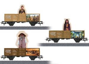 Märklin Start up - Offenes Güterwagen-Set "Ping Pong, Prinzessin Li Si und Herr Tur Tur"