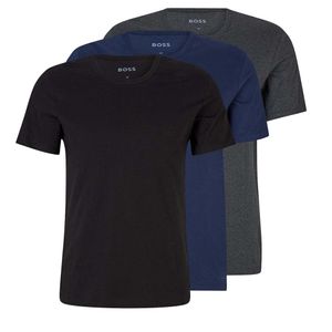 BOSS 3-pack tričko s okrúhlym výstrihom Veľkosť XL Farba Modrá Sivá Čierna