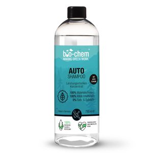 bio-chem Autoshampoo 750 ml Konzentrat für professionelle Autoreinigung I pH-neutral und biologisch abbaubar I Aktivschaum für schonende, aber kraftvolle Autowäsche sowie Autopflege