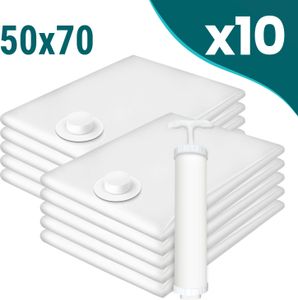 Silné vákuové vrece na oblečenie 50x70 cm kocka | Hermetický ventil - priehľadný 10 kusov | Ručná vákuová pumpa Sillar - 1 kus Silné vákuové vrece na oblečenie 50x70 cm kocka | Hermetický ventil - priehľadný 10 kusov | Ručná vákuová pumpa Sillar - 1 kus