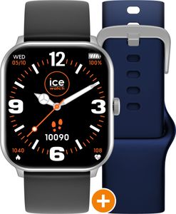 Ice Watch Digital 'Ice Smart - Ice 1.0 - Silver - 2 Bands - Black - Navy' Uni Uhr  022252