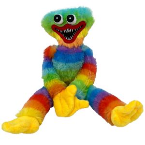 Huggy Wuggy Plüsch Monster Cartoon Spielzeug, Geschenke für Fans und Freunde, 40cm , Motiv wählen:Rainbow