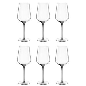 LEONARDO 066410 Brunelli Weißweinglas 580 ml, Teqton Glas, klar (6 Stück)