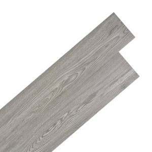 vidaXL PVC laminátové podlahové dosky Samolepiace 5,21 m² 2 mm Tmavo šedá