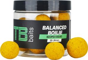 Köderbälle TB Baits / Blazek Balanced + Atractor Scopex Squid 20-24mm