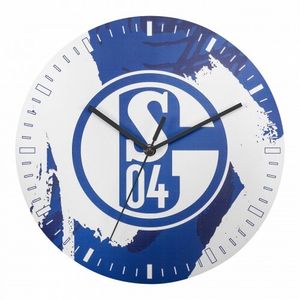 FC Schalke 04 S04 Wanduhr königsblau