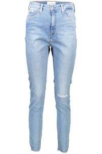 CALVIN KLEIN Jeans Damen Textil Hellblau SF2281 - Größe: 29 L30