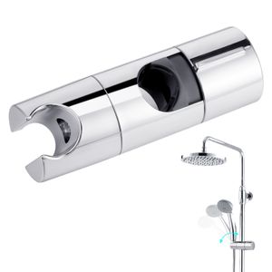 Handbrause Halterung, Runde Brausehalter Duschhalterung, 360° Drehbar Brausehalter für Slide Bar 18-25 mm Außen Durchmesser