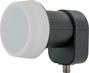 SCHWAIGER 272 Single LNB Low Noise Blockconverter digital LNB-Kappe Satellitenschüssel-Zubehör Multifeed Wetterschutz anthrazit