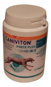 Vetoquinol Caniviton Forte Plus, Hund, Tablet, Hüfte & Gelenke, Adult, Flasche, 198 g