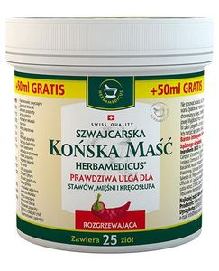 Swiss Medicus, Końska maść rozgrzewająca, 500 ml