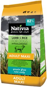 Nativia Adult Maxi - Lamb&Rice 15 kg