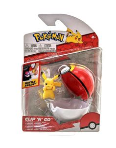 Pokémon - Clip'n Go Set Wave 10, Charakter :Pikachu + Wiederball