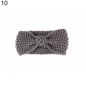 Schöne Baby Kinder Mädchen Bowknot Gestrickte Stirnband Haarband Kopfbedeckung Foto Prop-10#