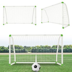 UISEBRT Fussballtor PVC Fußballtore Für Garten Das Beste Fußball Tor Bei Jedem Wetter 2,45m x 1,55m