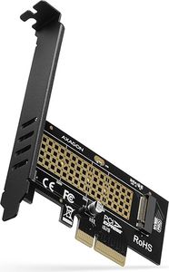 AXAGON Interný adaptér PCI-Express x4 na pripojenie disku NVMe M.2 SSD k počítaču | PCEM2-N