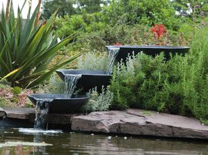 Záhradná fontána / vodopád Ubbink AcquaArte Nova Scotia antracit