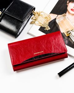 Peterson Brieftasche für Frauen Veguzril rot Universal