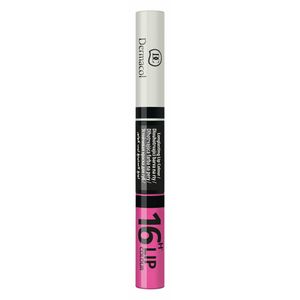 Dermacol 16H Lip Colour N. 18 zweiphasige, langanhaltende Farbe und Gloss für die Lippen 7,1  ml