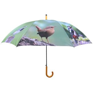 Esschert Design Regenschirm Vögel