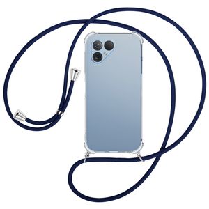 Handykette / Umhängehülle (S) für Fairphone 5 (6.46'') Crossbody Hülle Case zum Umhängen mit Band - Farbe: dunkelgrün