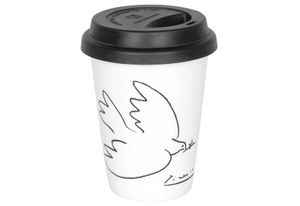KÖNITZ Coffee to go Mug mit Deckel Picasso-La Colombe De la Paix