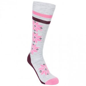 Trespass - Lyžiarske ponožky "Snowfall" Termomateriál pre ženy TP4921 (39,5 EU - 43 EU) (sivé škvrnité)