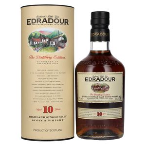 Edradour 10 Jahre Highland Single Malt Scotch Whisky 0,7l, alc. 40 Vol.-%