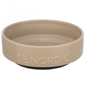 Trixie BE NORDIC keramická miska pro psy - taupe/0,5l
