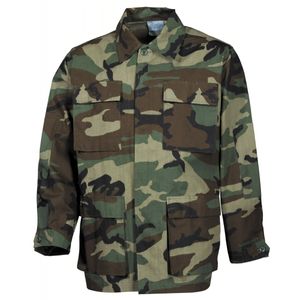 MFH US BDU Feldjacke, Rip Stop, woodland