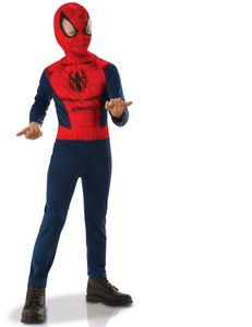 Spider-Man-Kinderkostüm Lizenzkostüm blau-rot