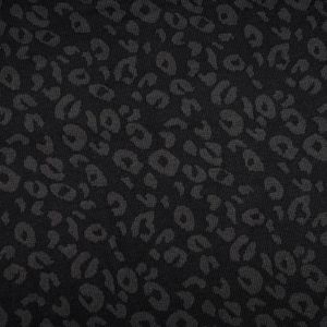 Bio Organic Baumwoll-Jacquard Leopard ab 0,5x1,5m Jersey-Stoff