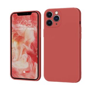 Hülle für iPhone 11 Pro Case Cover Bumper Silikon Softgrip Schutzhülle Farbe: Rot