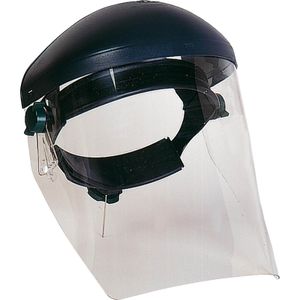 Honeywell Gesichtsschutz T10 Schirm - Schutzhaube - Sichtschutz - Spritzschutz - Schweißerschutz - für Brillenträger geeignet - schlagfest