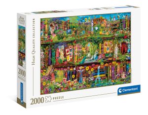 Clementoni 32567 Das Gartenregal 2000 Teile Puzzle
