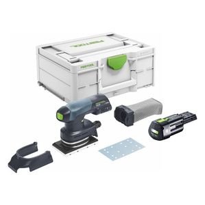 Festool RTSC 400-Basic Akku Rutscher 18 V 80 x 130 mm Brushless + 1x Akku 3,0 Ah + Systainer - ohne Ladegerät