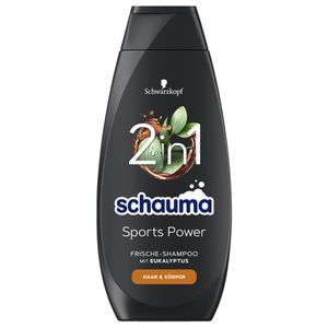 Schauma, Sports Power Szampon, 400 ml (PRODUKT Z NIEMIEC)