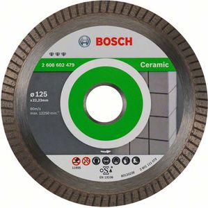 Bosch 2608602479 1 Diamant-Trennscheibe, 125mm