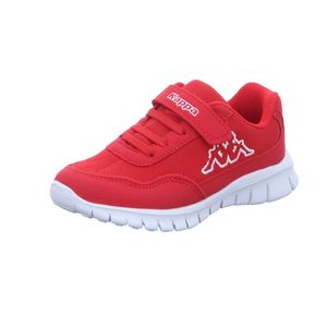 Kappa Uni Kinder Sneaker Turnschuhe STYLECODE: 260604K Rot / Weiß, Schuhgröße:35 EU