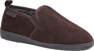 Hush Puppies - Herren Hausschuhe "Arnold", Leder FS6648 (41 EU) (Braun)