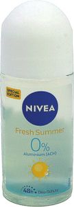 Nivea Deodorant Roll On Fresh Summer 6x 50ml Pack