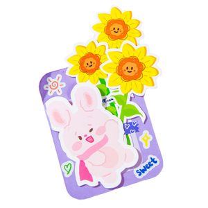 DIY -Grußkarte Blumenmuster Muttertag Thema Happy Muttertag DIY Grußkarte Haushaltsangebot-Lila