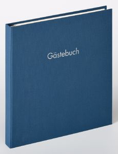 Walther, GB-206-L, Gästebuch Fun, blau, 26x25 cm