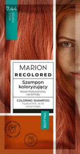 Marion, Szampon koloryzujący Miedź 7.44, 35 ml